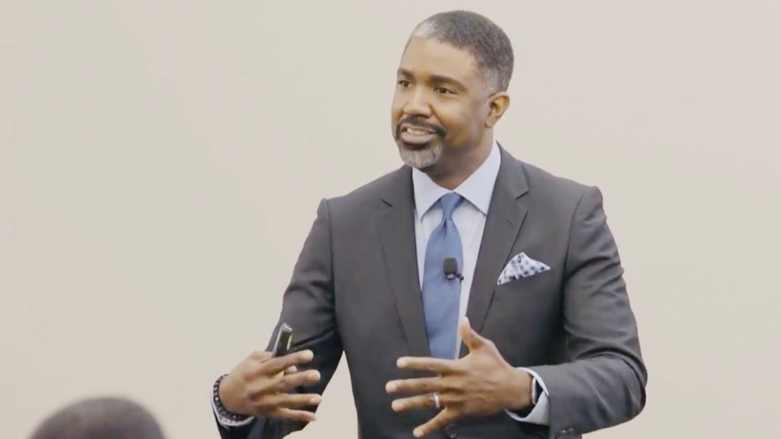 Adrion Porter keynote speaker on Anchoring Stories and mid-career transformation