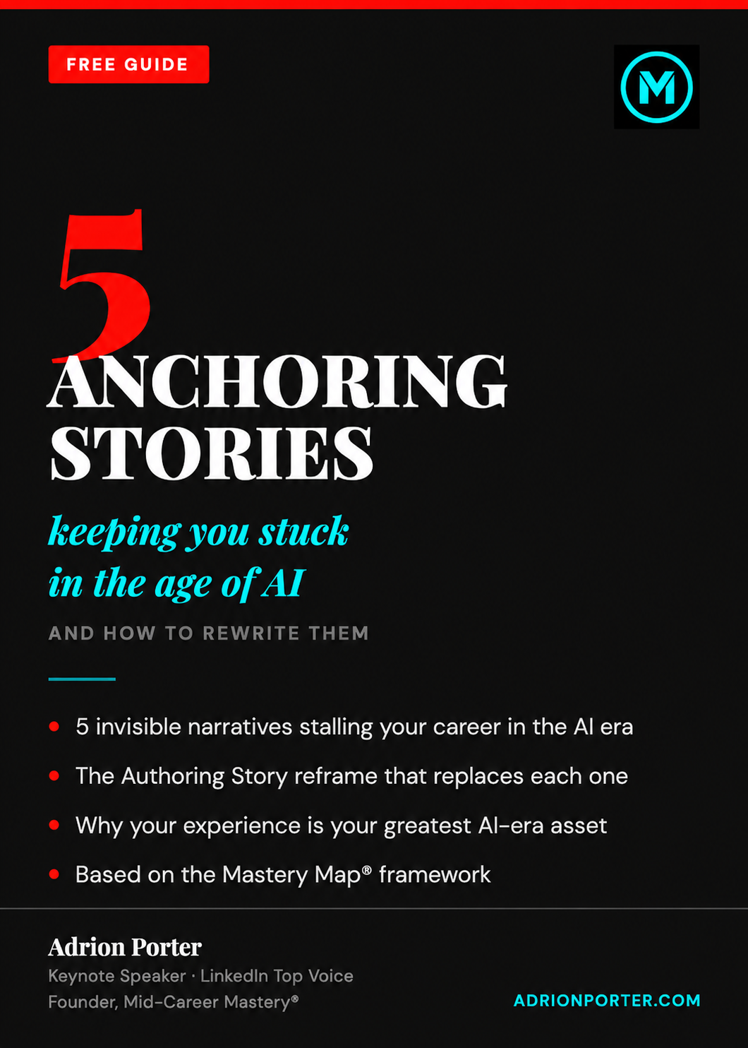 5 Anchoring Stories Free Guide Cover